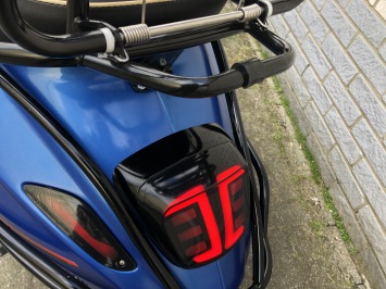 DIKKE VESPA SPRINT S 45KM BROM MAT BLAUW BJ2021 4000KM